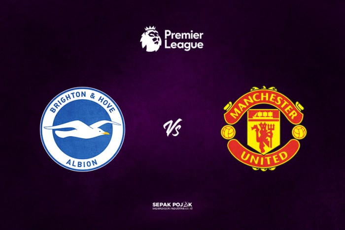 Link Live Streaming Brighton vs Manchester United 24 Agustus 2024